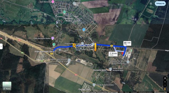 Działka inwestycyjna Bożepole Małe, ul. Polna. Zdjęcie 15