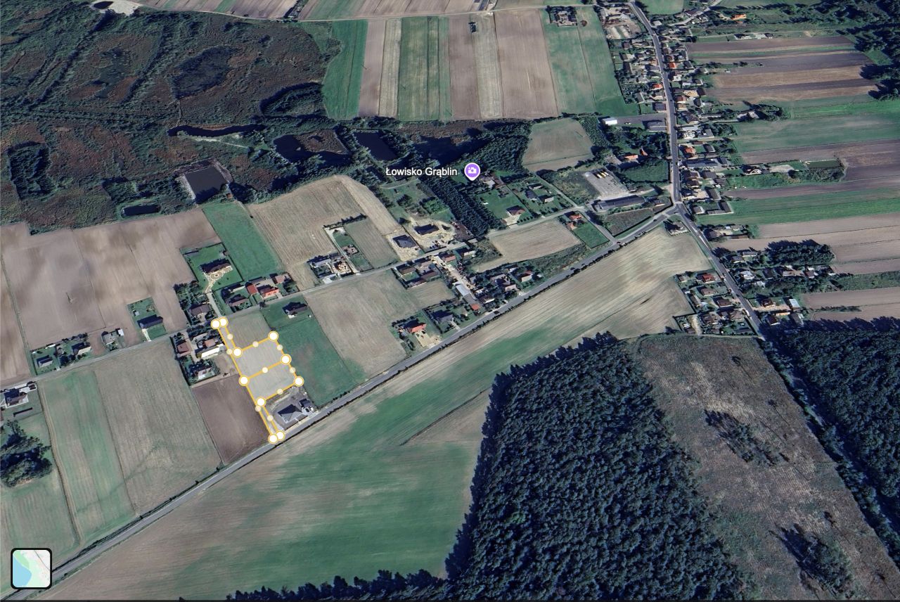 Działka budowlana Grąblin, ul. Spokojna. Zdjęcie 5