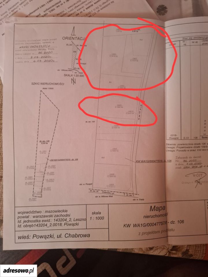 Działka budowlana Powązki, ul. Daliowa. Zdjęcie 2