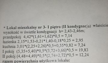 Mieszkanie 2-pokojowe Sulechów, ul. Jana Pawła II