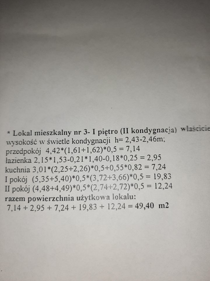 Mieszkanie 2-pokojowe Sulechów, ul. Jana Pawła II