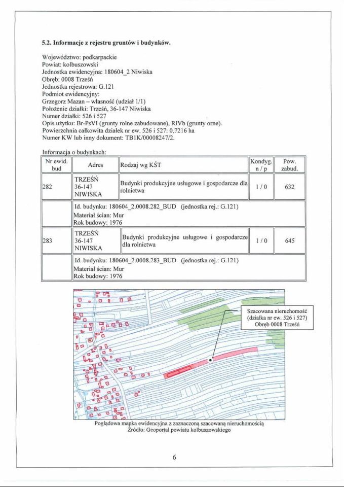 Hala/magazyn Trześń. Zdjęcie 7