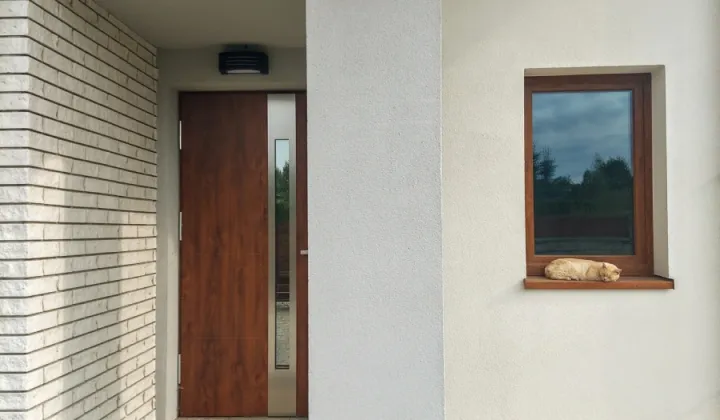 bliźniak, 5 pokoi Baszkówka, ul. Wiśniowy Sad