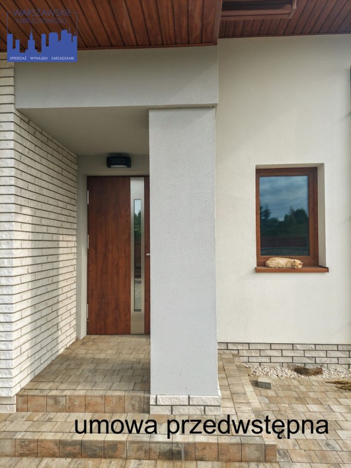 bliźniak, 5 pokoi Baszkówka, ul. Wiśniowy Sad. Zdjęcie 1