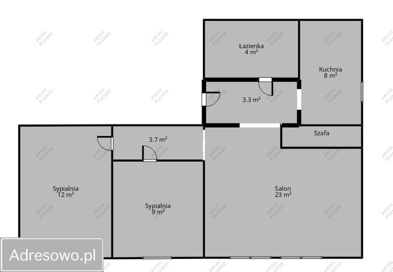 Mieszkanie 3-pokojowe Sobótka, ul. Tadeusza Kościuszki. Zdjęcie 20