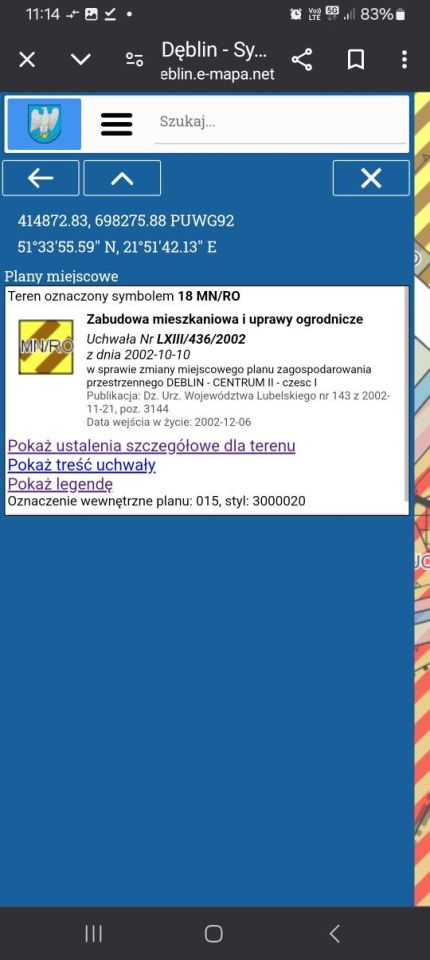 Działka rolno-budowlana Dęblin, ul. Nadrzeczna. Zdjęcie 2