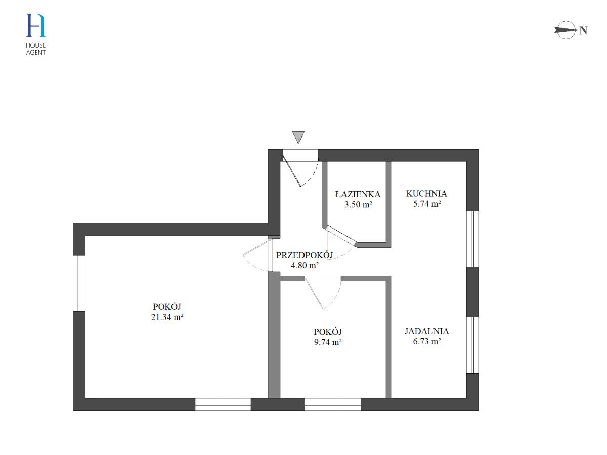 Mieszkanie 2-pokojowe Łódź Śródmieście, ul. Źródłowa. Zdjęcie 15
