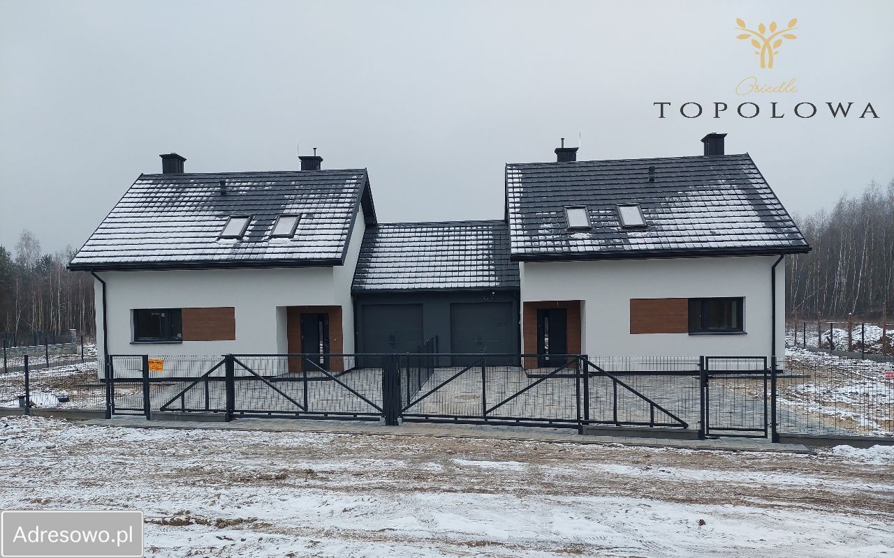 bliźniak, 4 pokoje Ostrów Mazowiecka, ul. Topolowa