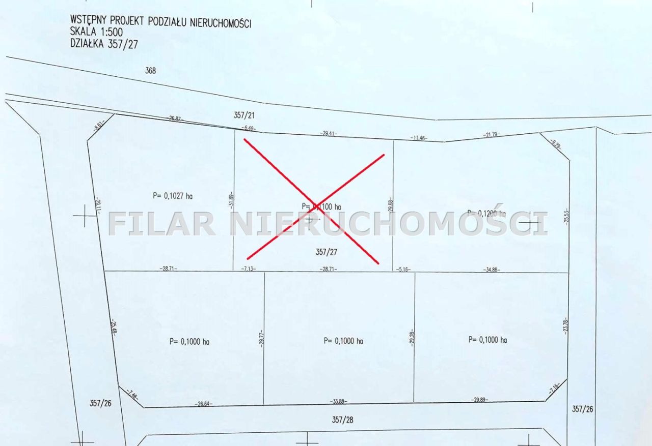 Działka budowlana Chobienia. Zdjęcie 8