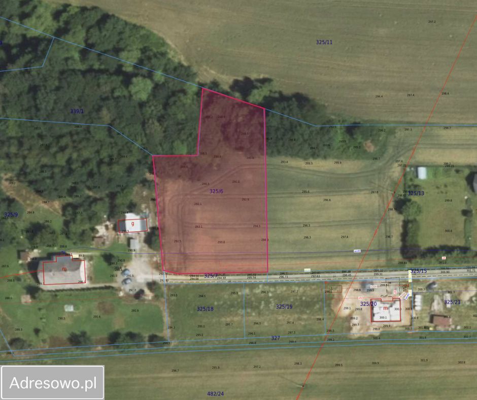 Działka budowlana Frydrychowice