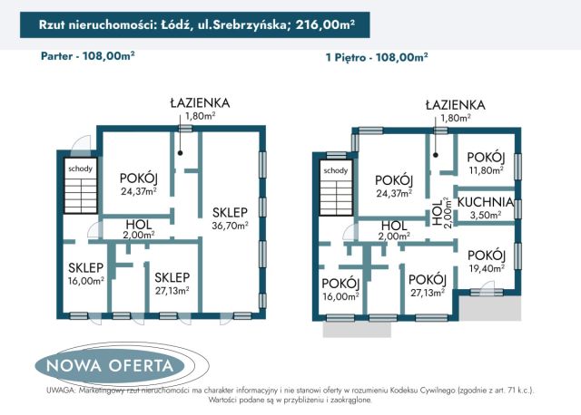 kamienica, 21 pokoi Łódź Stare Polesie, ul. Srebrzyńska. Zdjęcie 27