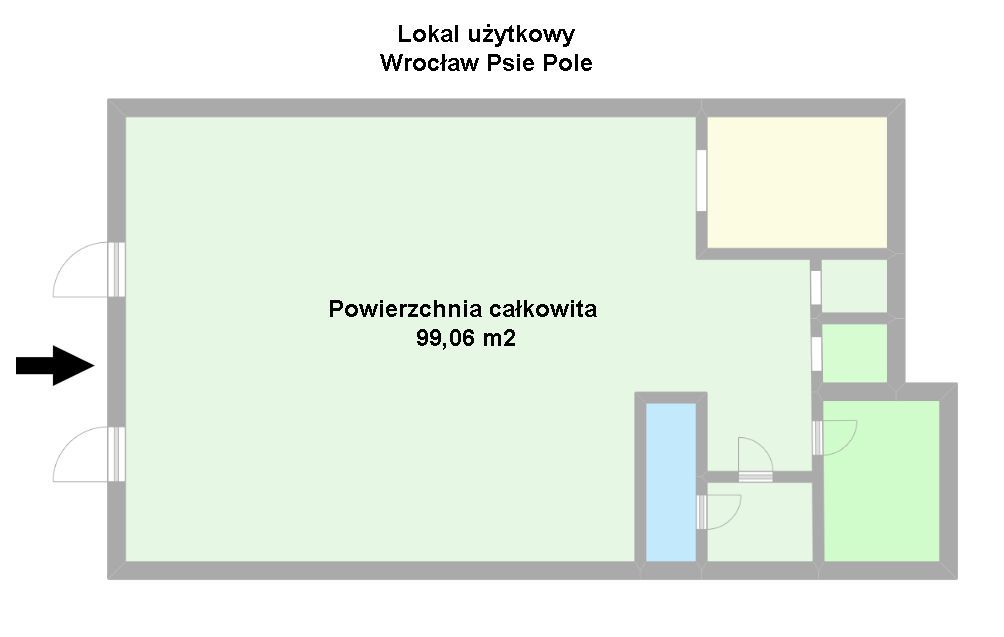 Lokal Wrocław Psie Pole, ul. Poleska. Zdjęcie 2