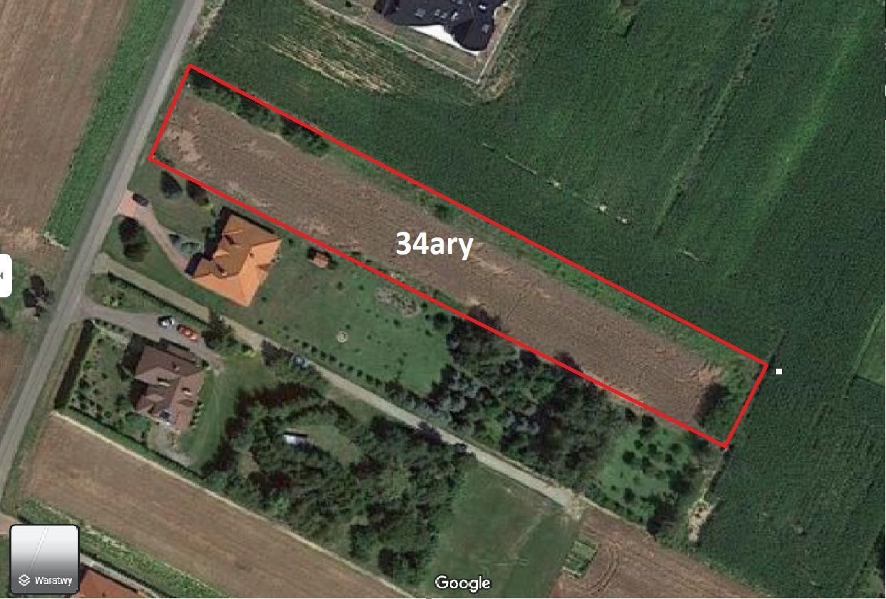 Działka budowlana Wierzbna Wandówka. Zdjęcie 3