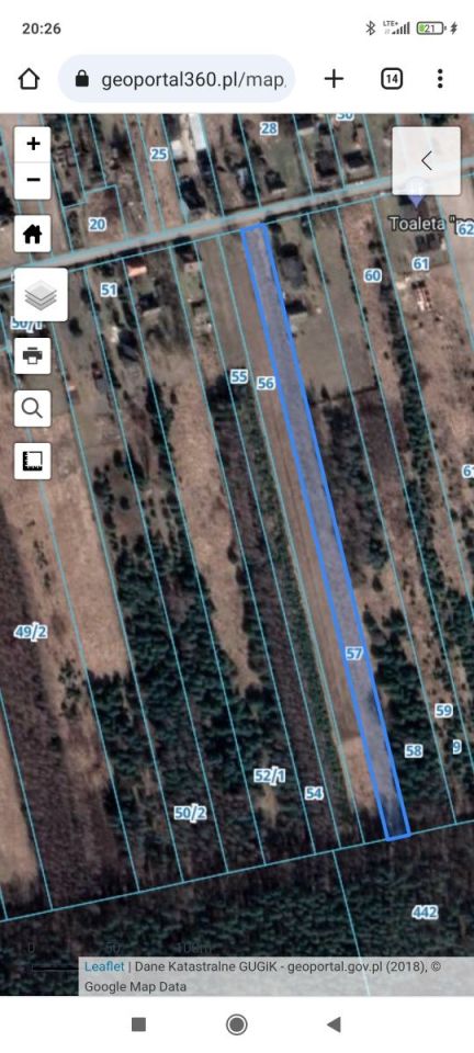 Działka rolna Dąbrowa. Zdjęcie 2