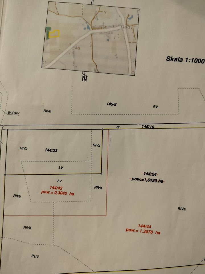 Działka rolno-budowlana Gady. Zdjęcie 3