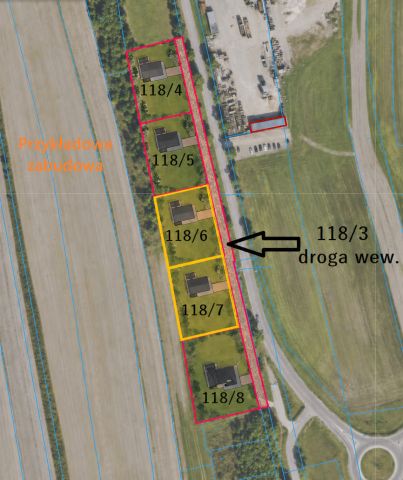 Działka budowlana Jędrzejów, ul. Bartosza Głowackiego. Zdjęcie 3