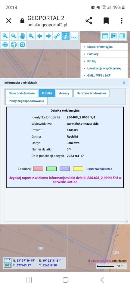 Działka rolna Jankowo. Zdjęcie 2