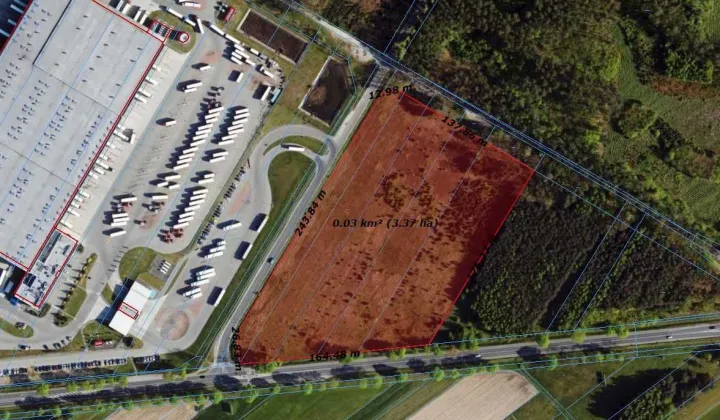 Działka inwestycyjna Sieradz Woźniki