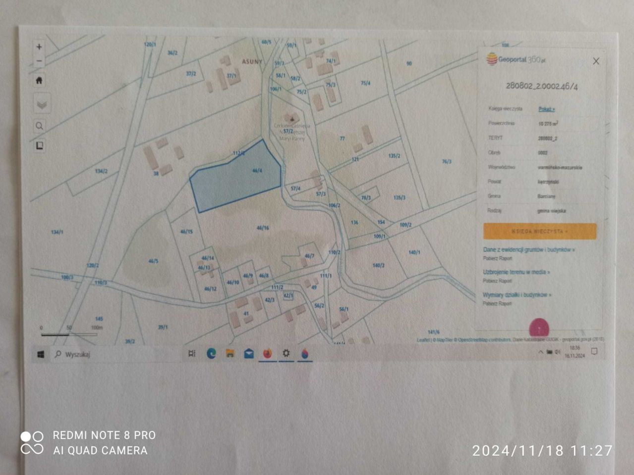 Działka rolna Asuny. Zdjęcie 3