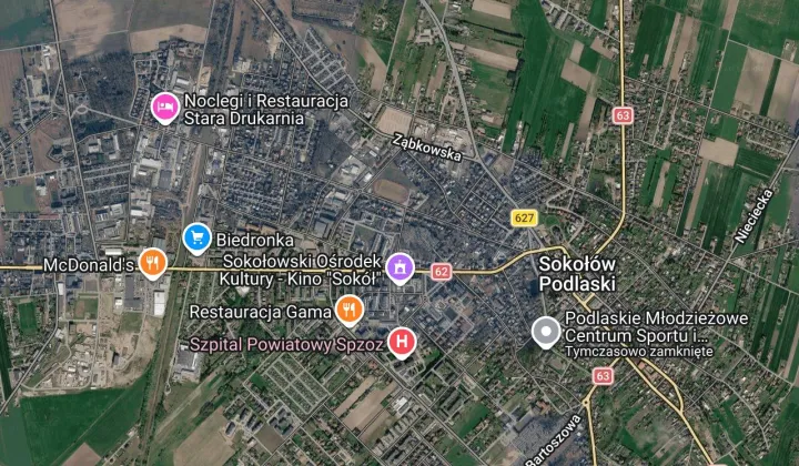 Mieszkanie 2-pokojowe Sokołów Podlaski, ul. Cmentarna