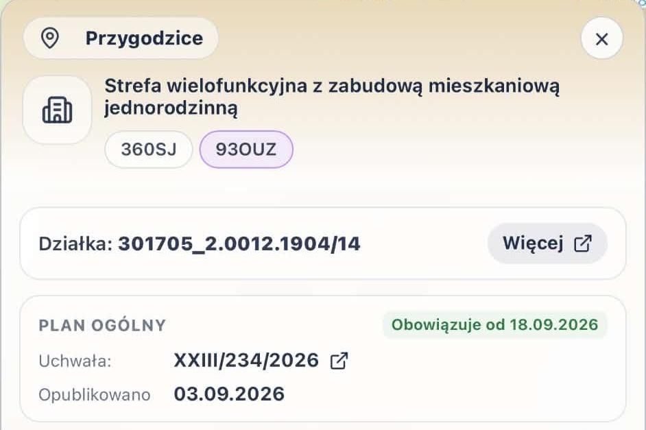 Działka budowlana Topola Wielka, ul. Księdza Kanonika Stefana Rudowicza. Zdjęcie 3