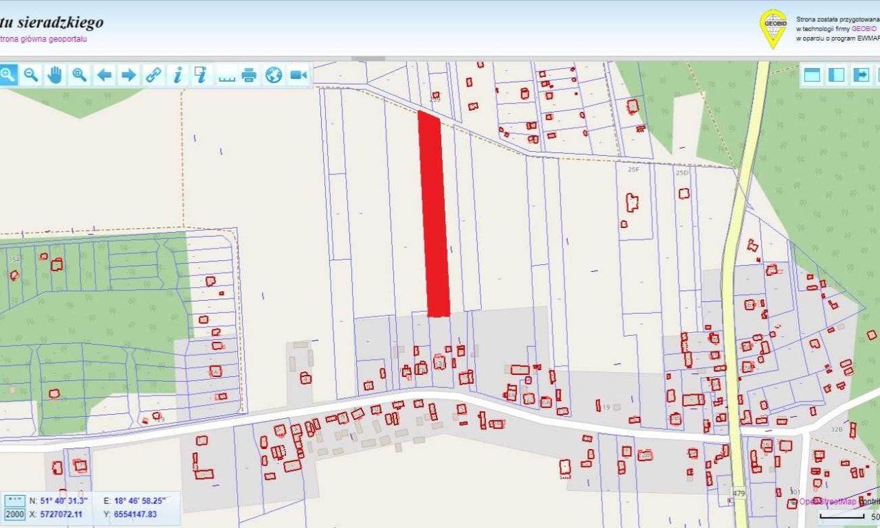 Działka budowlana Miedźno. Zdjęcie 2