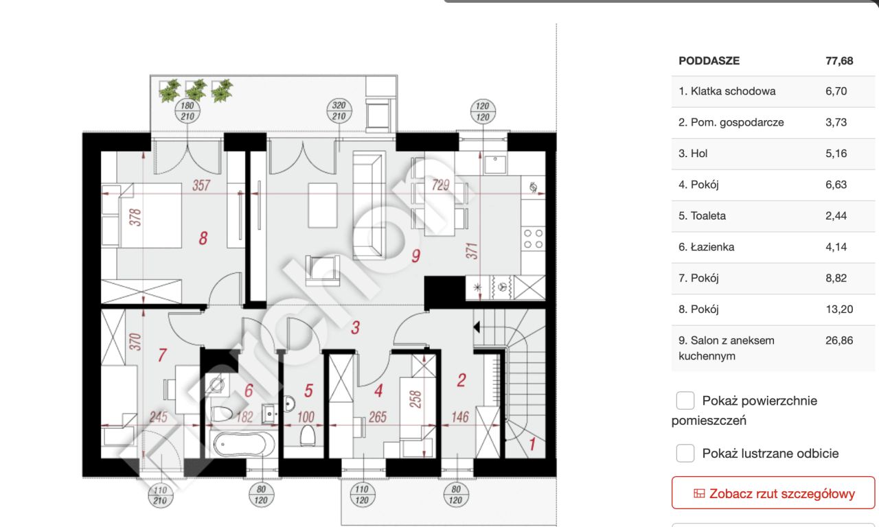 Mieszkanie 4-pokojowe Żukowo, ul. Jana Brzechwy. Zdjęcie 11
