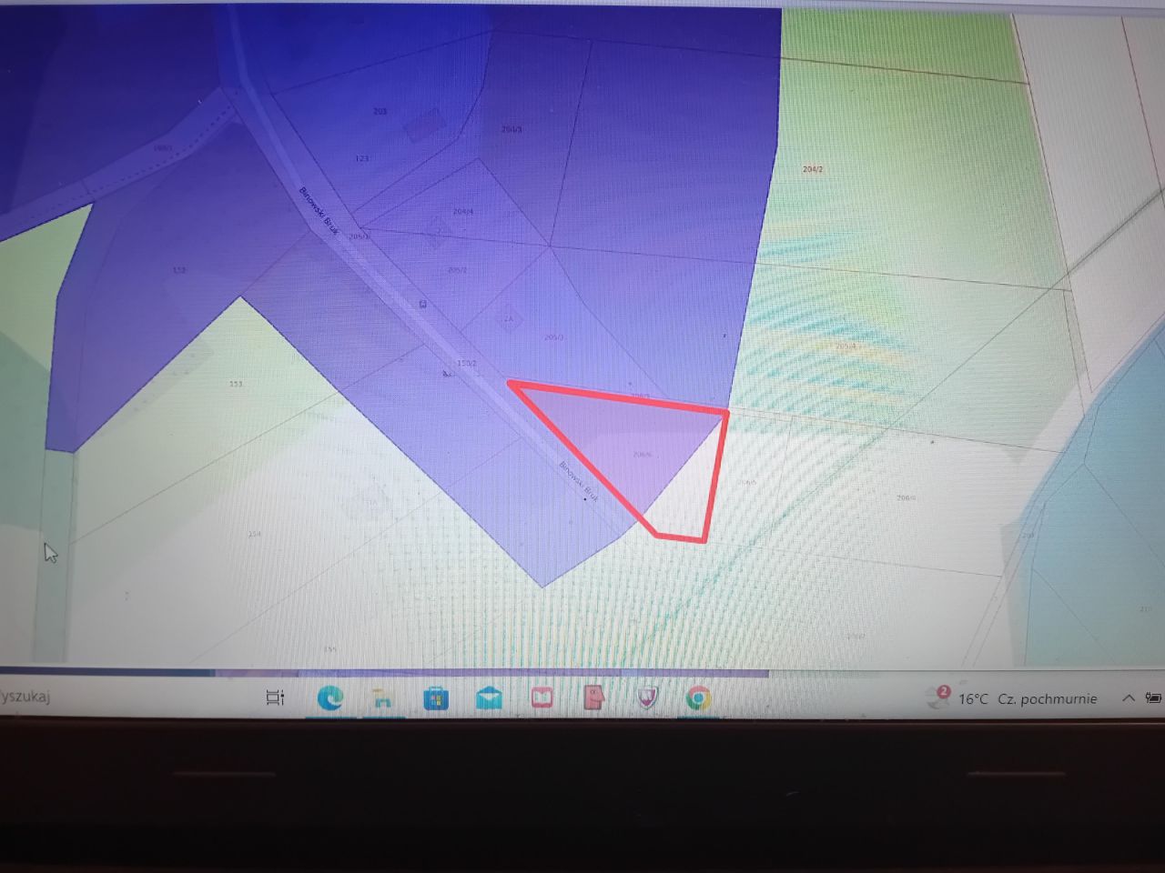 Działka budowlana Binowo. Zdjęcie 2