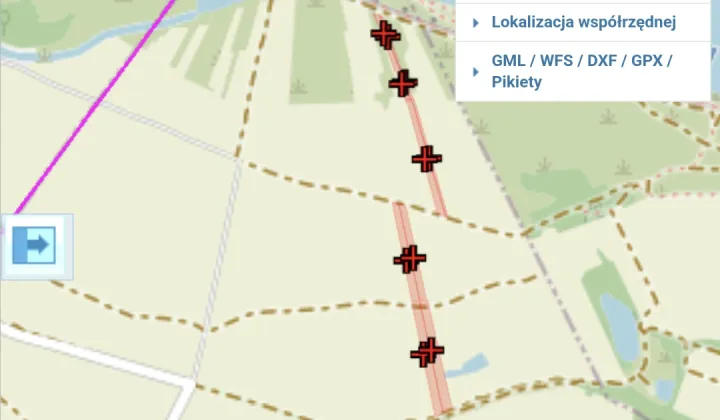 Działka rolna Mozolice Duże