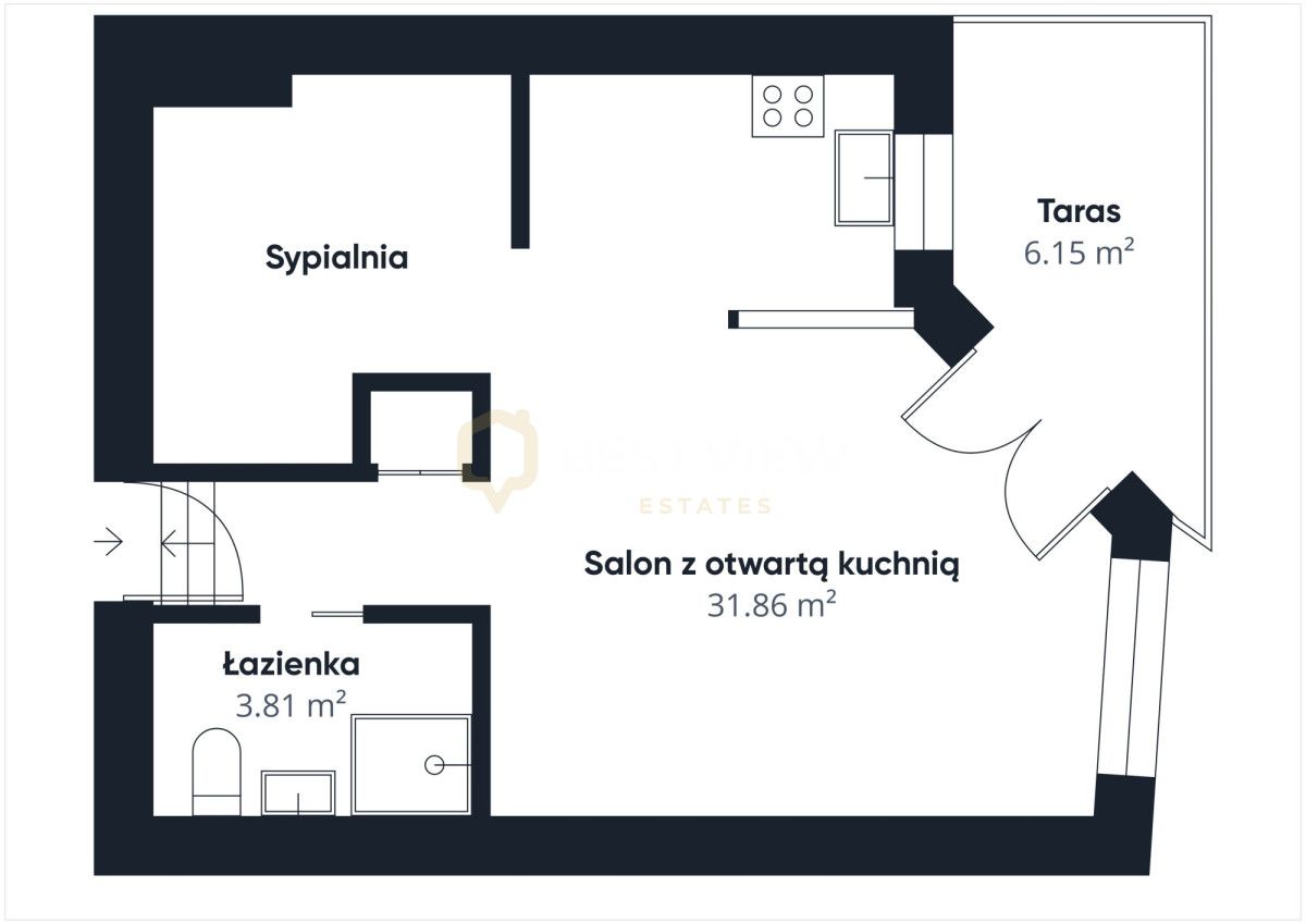 Mieszkanie 2-pokojowe Warszawa Wesoła, ul. Literacka. Zdjęcie 17