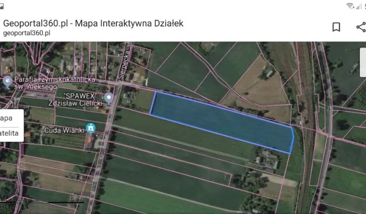 Działka rolna Płock