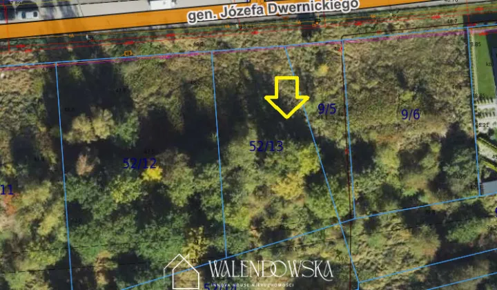 Działka budowlana Słupsk, ul. gen. Józefa Dwernickiego