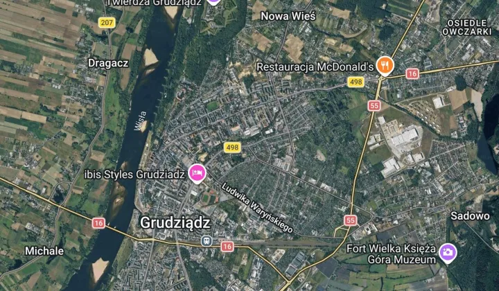 Mieszkanie 2-pokojowe Grudziądz Centrum, ul. marsz. Józefa Piłsudskiego