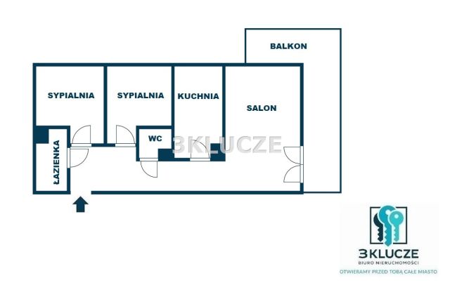 Mieszkanie 3-pokojowe Lublin Czuby, ul. Hetmańska. Zdjęcie 10