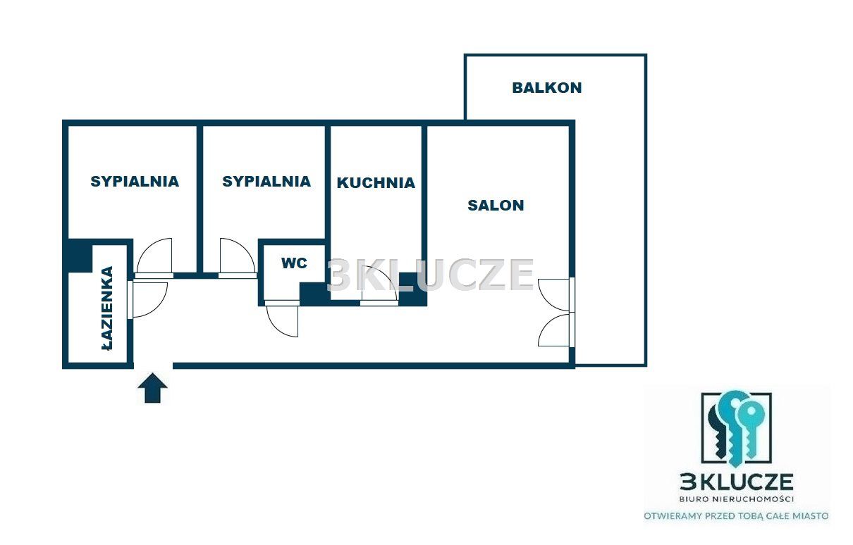 Mieszkanie 3-pokojowe Lublin Czuby, ul. Hetmańska. Zdjęcie 10