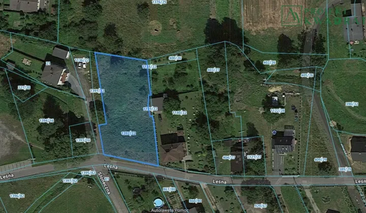 Działka Knurów Szczygłowice, ul. Leśna