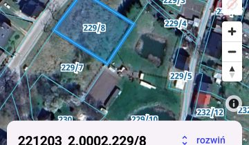 Działka budowlana Budowo, ul. Lipowa