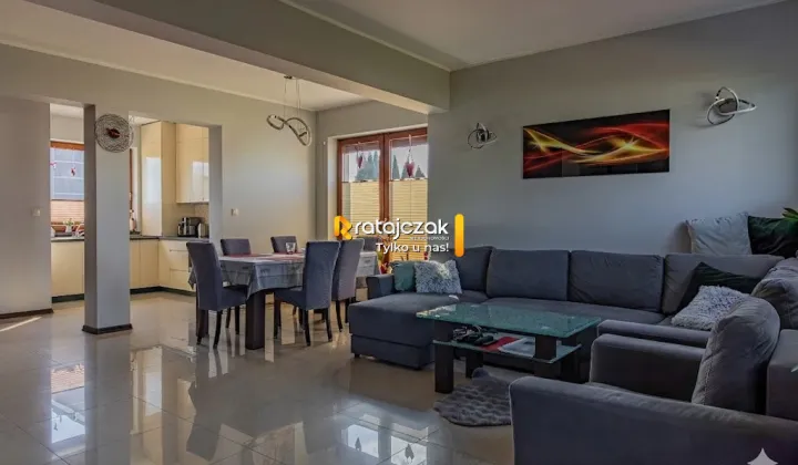bliźniak, 4 pokoje Radunica