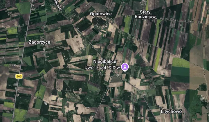 Działka rolna Niegibalice