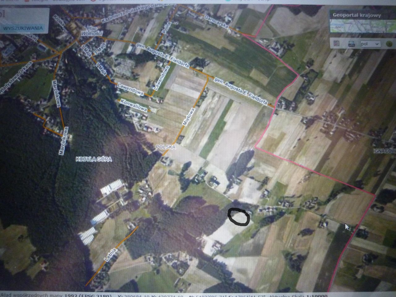 Działka budowlana Kobyla Góra. Zdjęcie 3