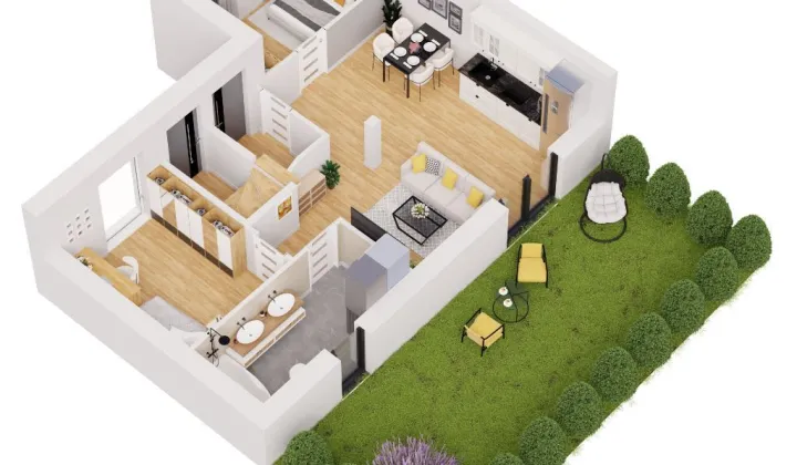 Mieszkanie 3-pokojowe Tarnów Śródmieście, ul. Gruntowa