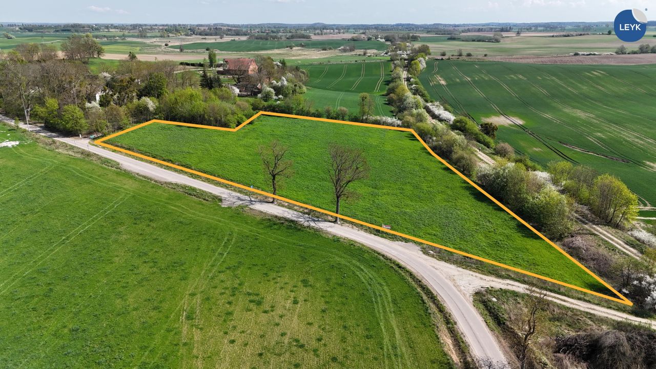 Działka rolna Kornele