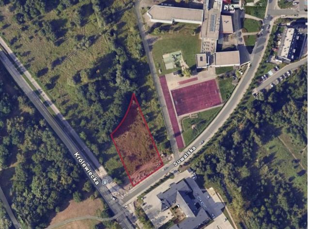 Działka inwestycyjna Wrocław Maślice, ul. Suwalska. Zdjęcie 1