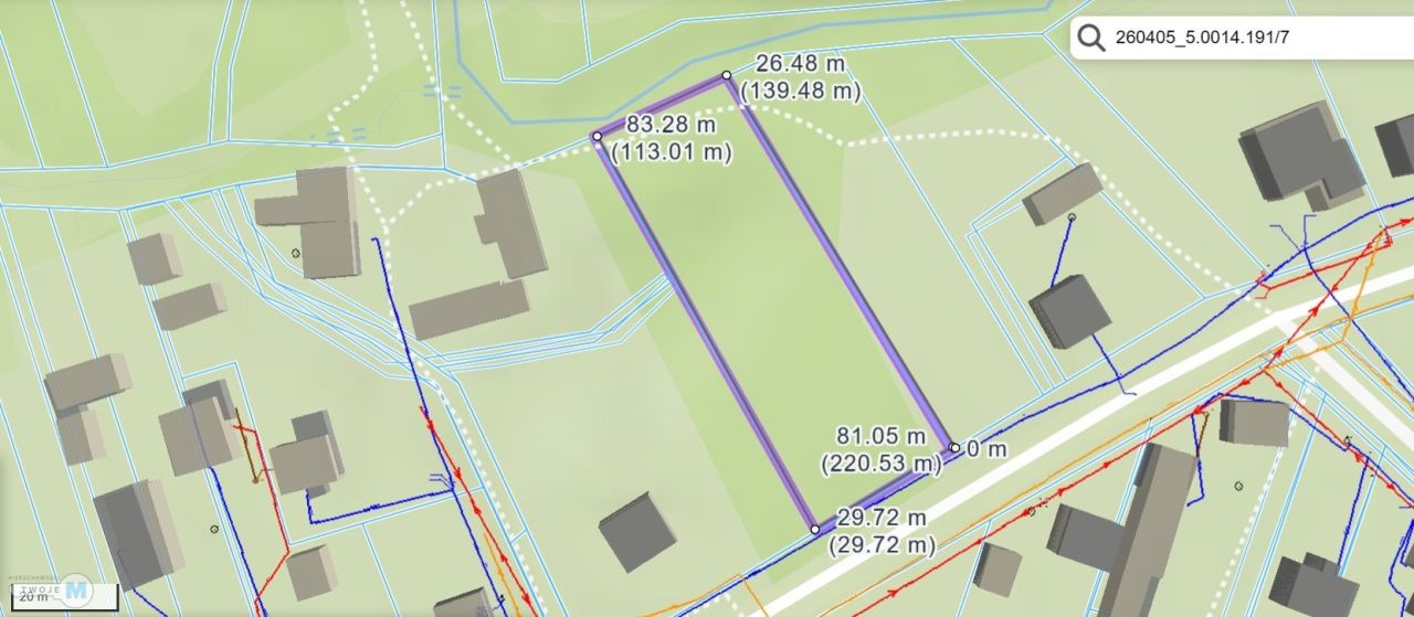Działka budowlana Smyków. Zdjęcie 2