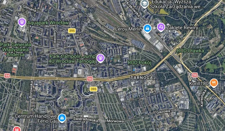 Mieszkanie 2-pokojowe Wrocław Tarnogaj, ul. Piękna