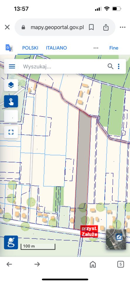 Działka rolno-budowlana Załuże. Zdjęcie 5