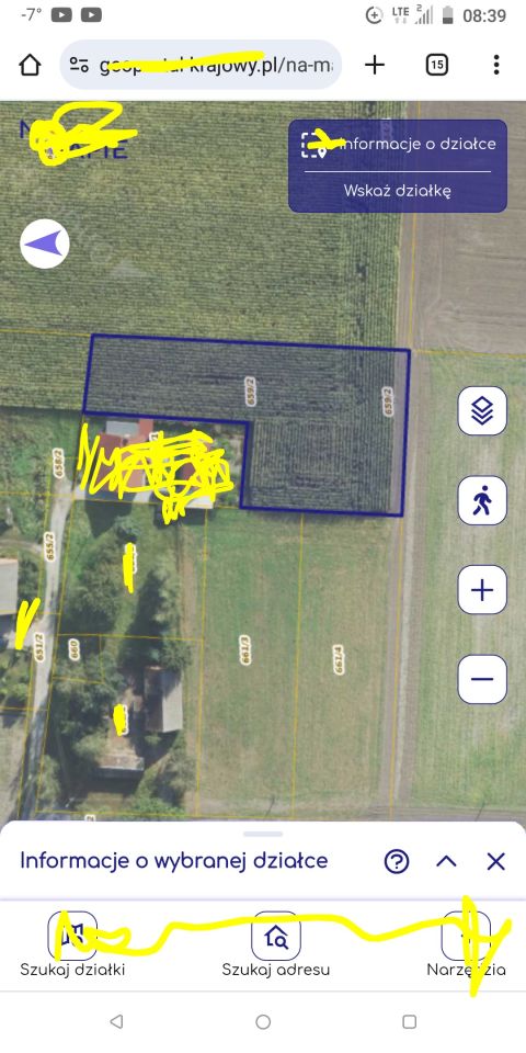 Działka budowlana Lutogniew, Polna. Zdjęcie 3