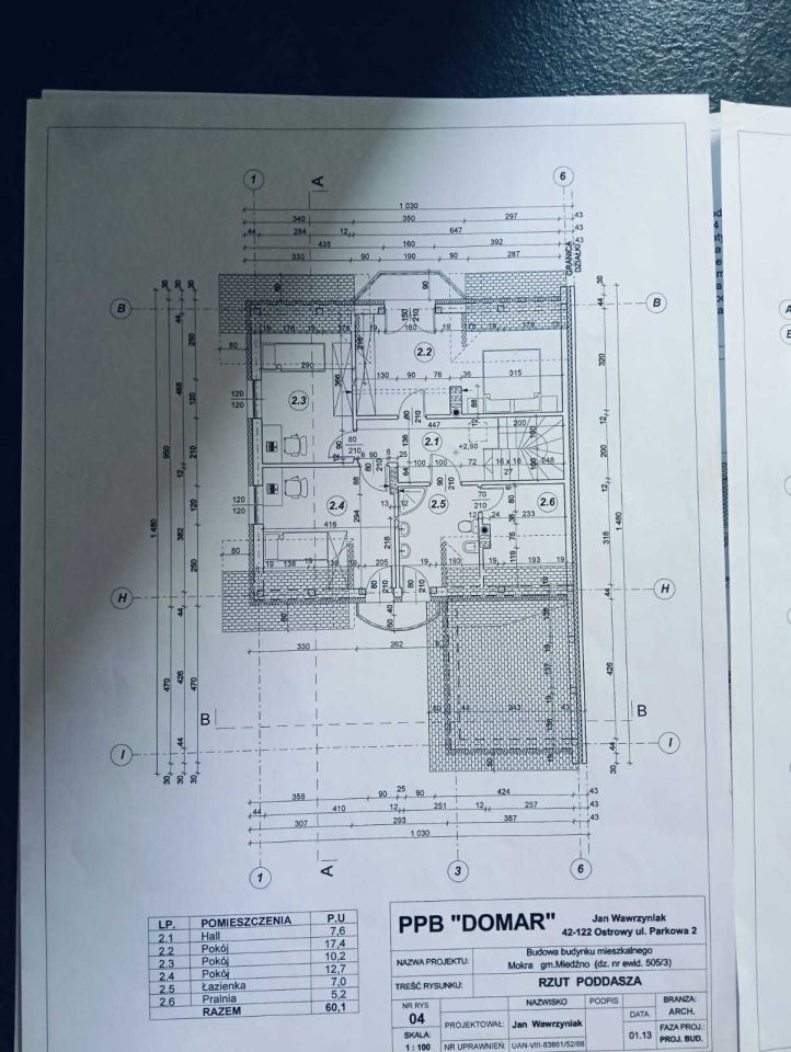 Działka budowlana Mokra. Zdjęcie 2