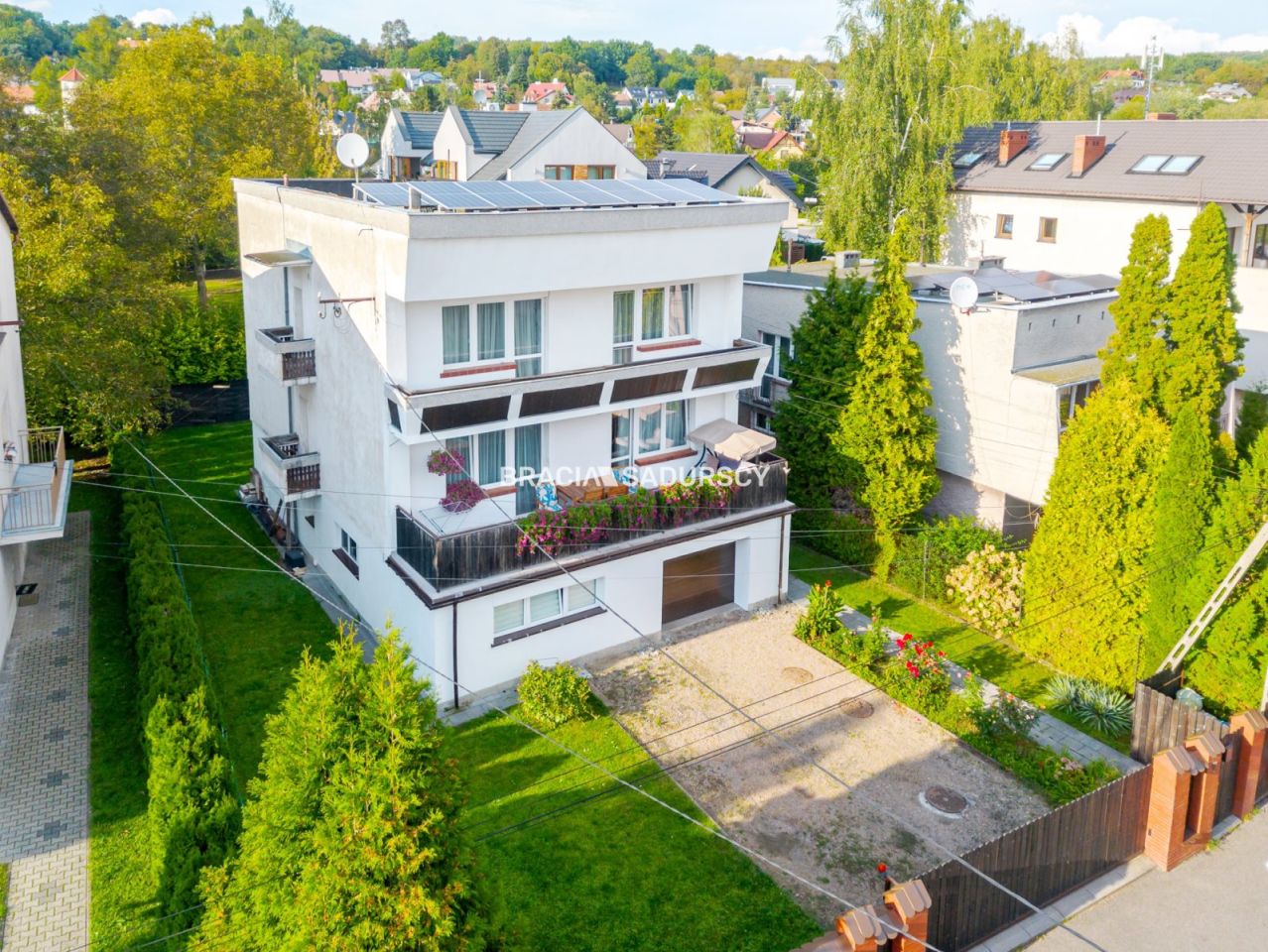 dom wolnostojący, 9 pokoi Kraków Zwierzyniec, ul. Kiejstuta Żemaitisa. Zdjęcie 1