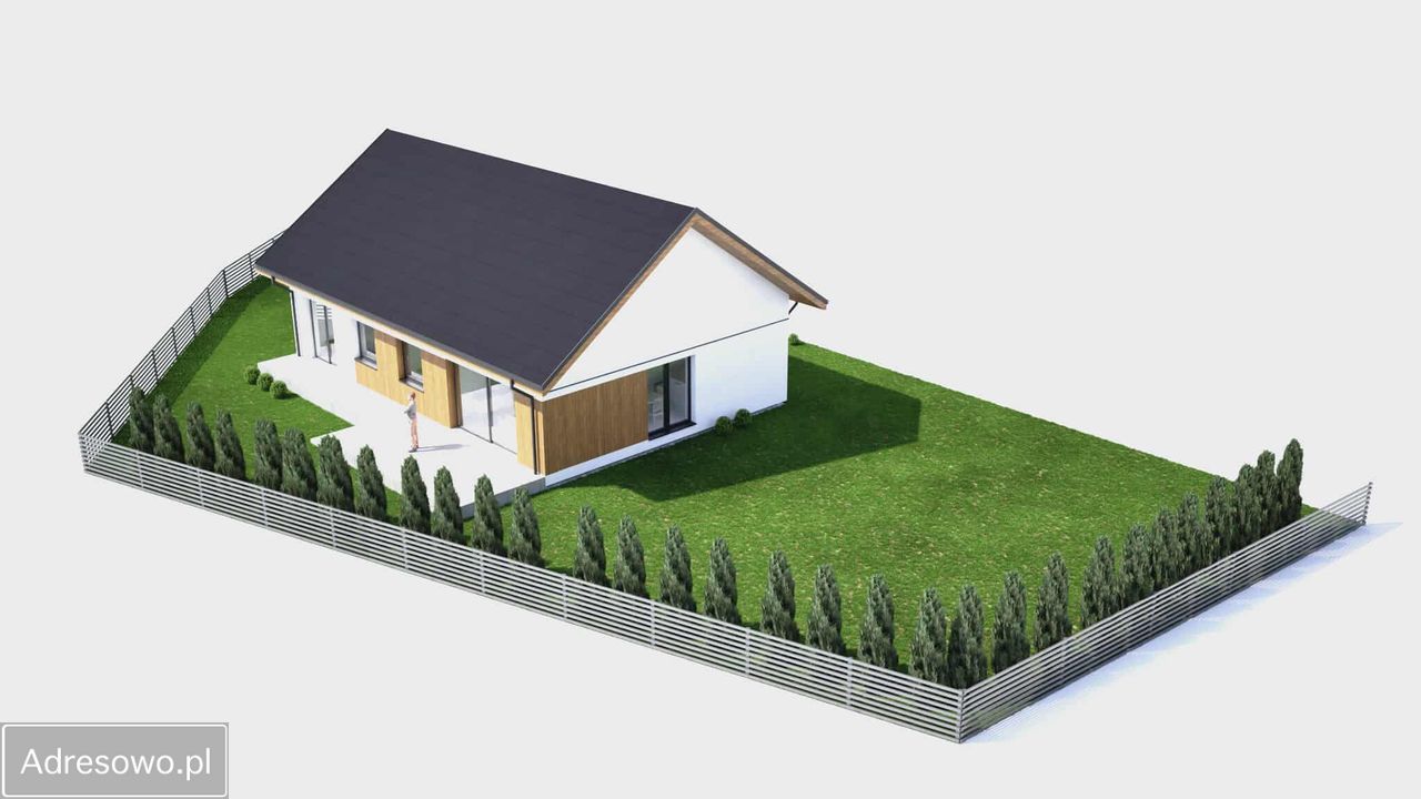 dom wolnostojący, 4 pokoje Zielona Góra Jarogniewice, ul. Jarogniewice. Zdjęcie 3